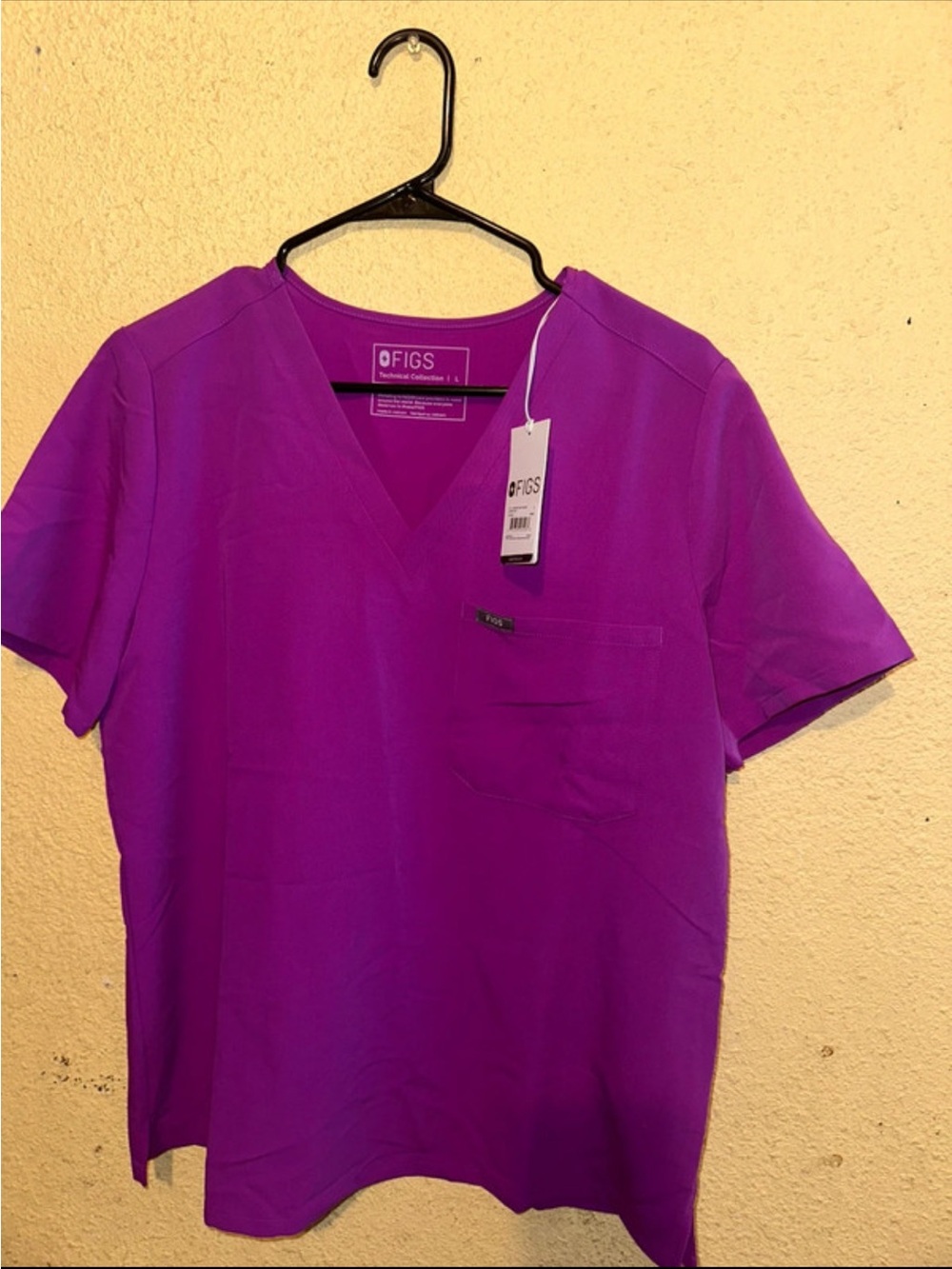 Figs Catarina purple jolt LG